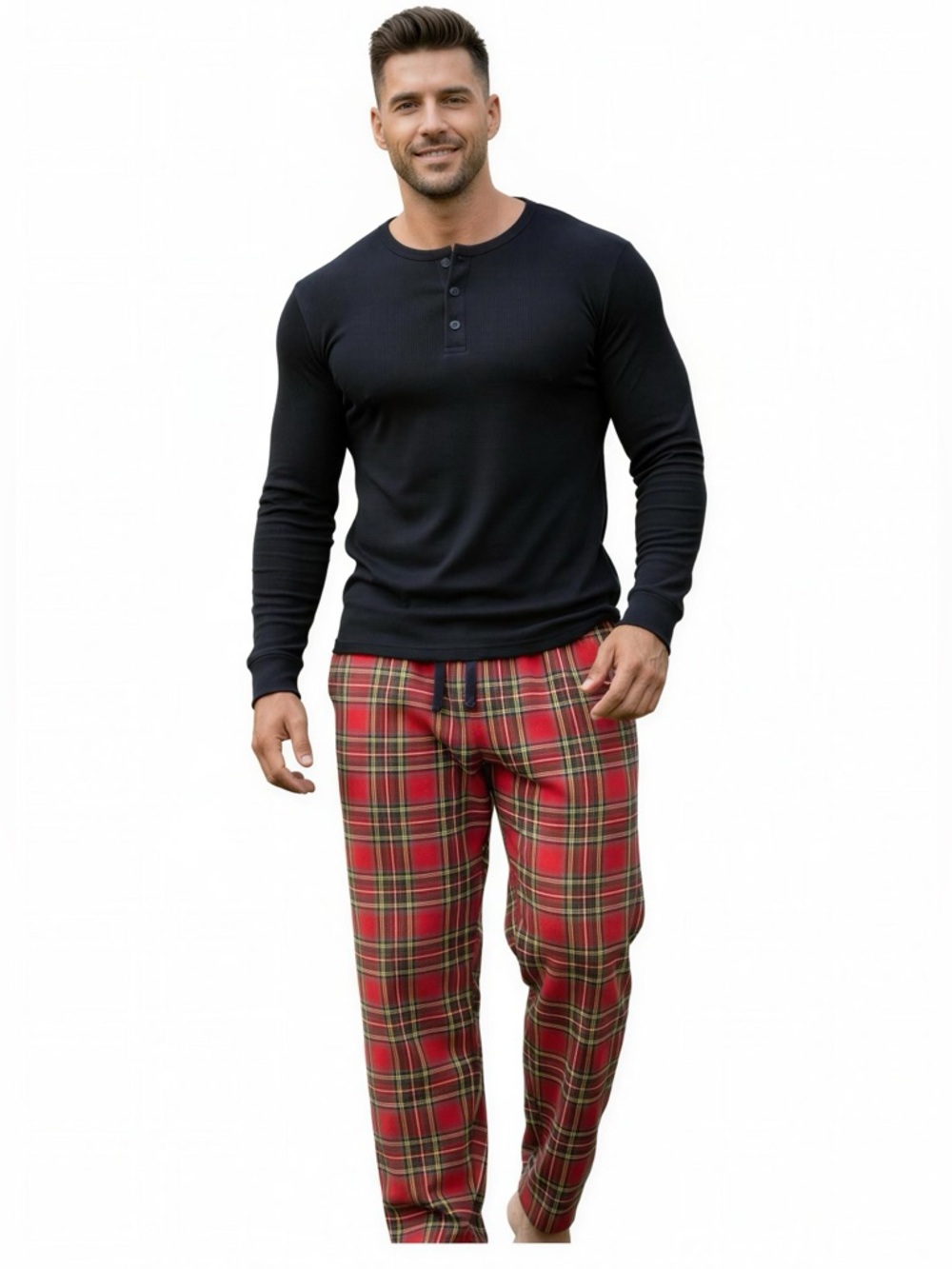 George Plaid Pajama Bottoms Size XL